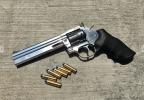 T ASG Dan Wesson 715 6inch co2 Pistol ( Silver )